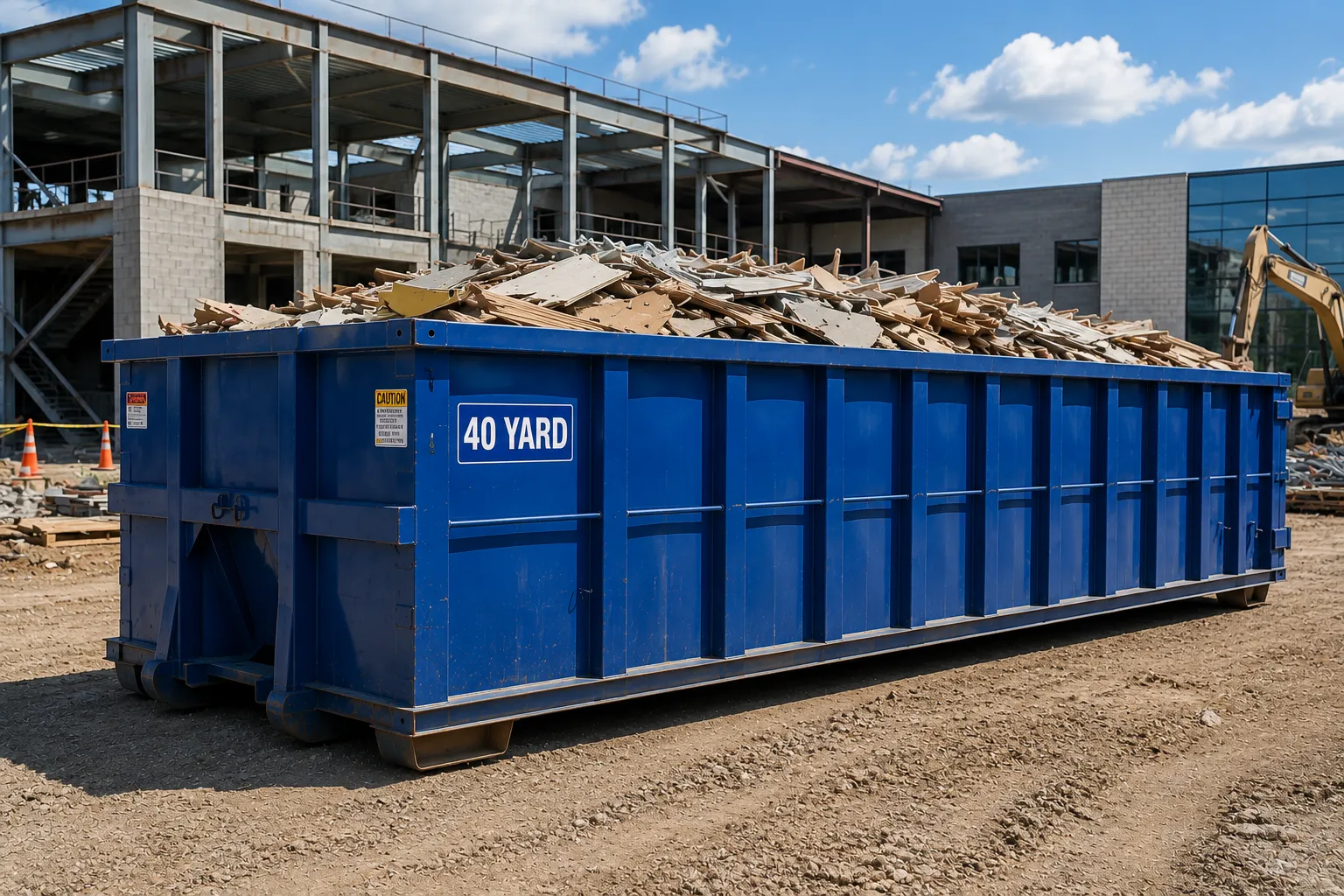 40 Yard Dumpster Rental in Wilmington, DE