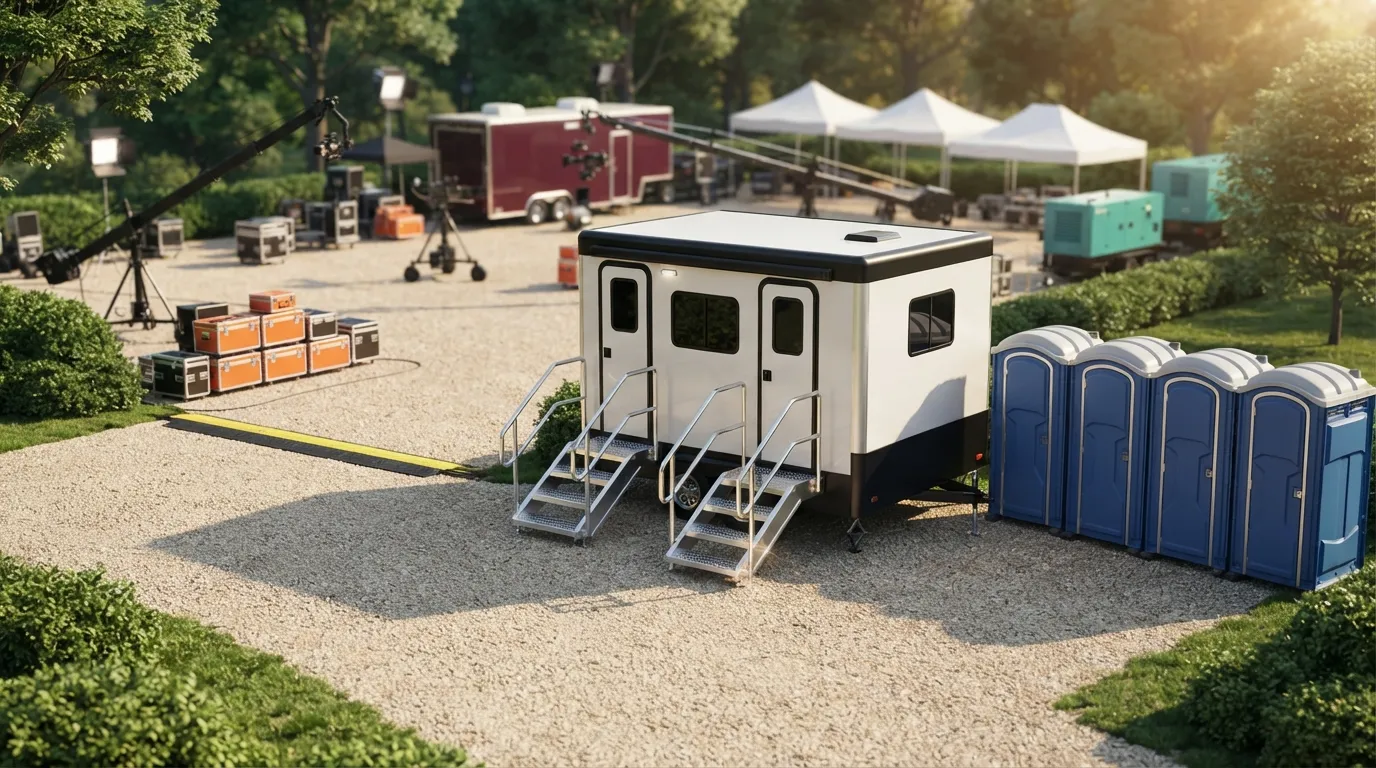 Film Set Restroom Rental in Wilmington, DE