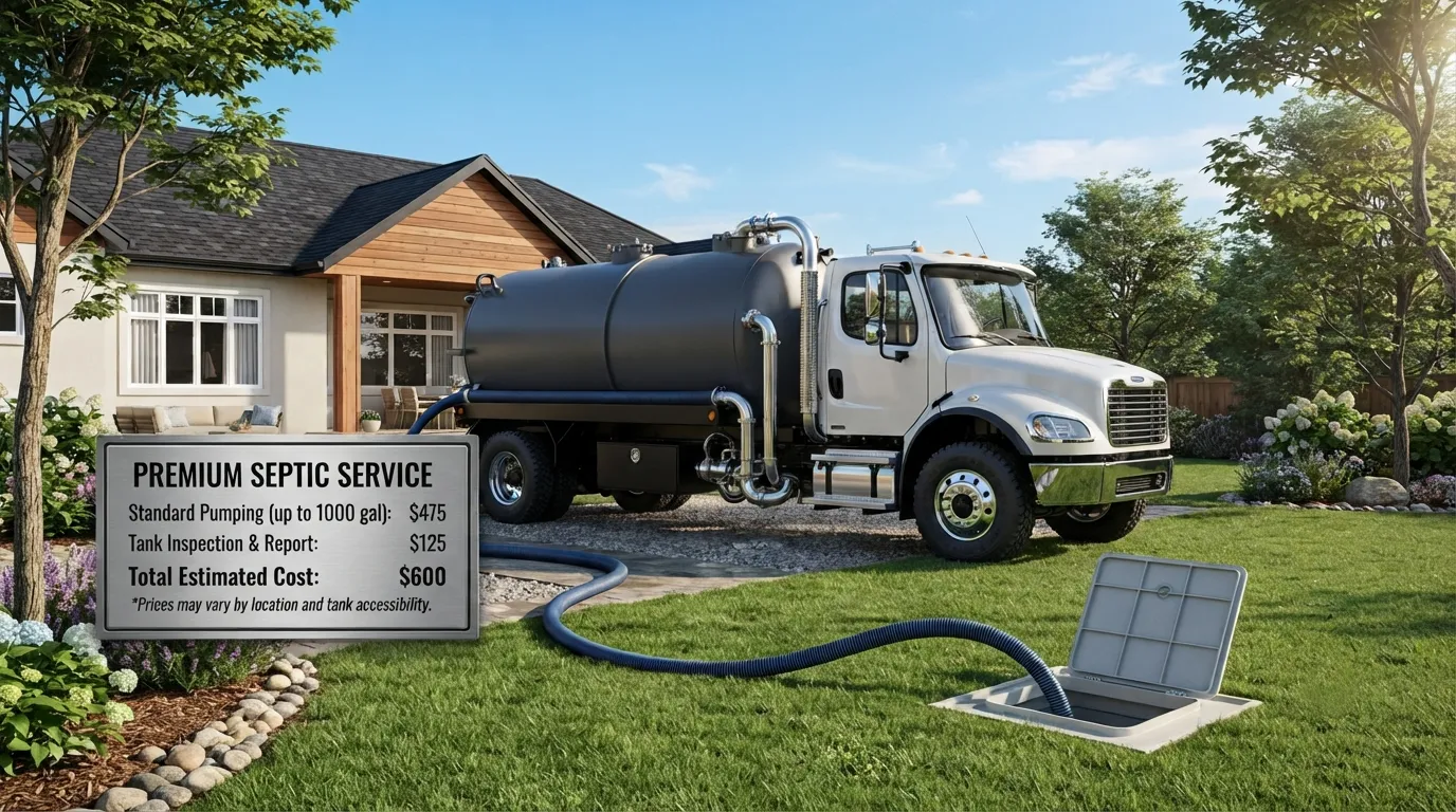 Septic Tank Pumping Cost in Wilmington, DE